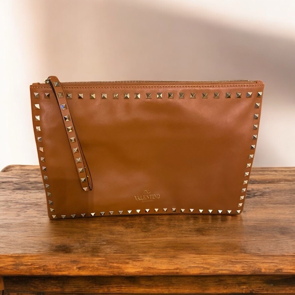 Authentic Valentino Rockstud clutch
